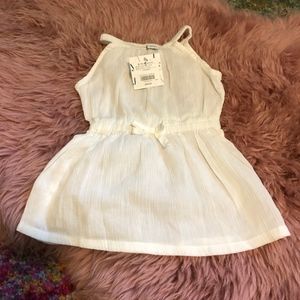 white bathing suit cover up 6-12 Janie and Jack